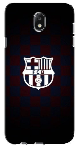 Чехол с картинкой «Лого FCB» для Samsung Galaxy J7 2017 (J730F европейская версия)