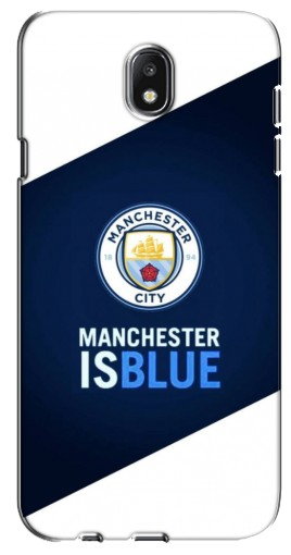 Силиконовый чехол с изображением «Manchester is Blue» для Samsung Galaxy J7 2017 (J730F европейская 