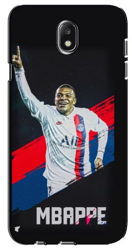 Силиконовый чехол с изображением «Mbappe в ПСЖ» для Samsung Galaxy J7 2017 (J730F европейская версия