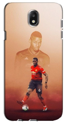 Чехол с картинкой «Pogba с Манчестера» для Samsung Galaxy J7 2017 (J730F европейская версия)