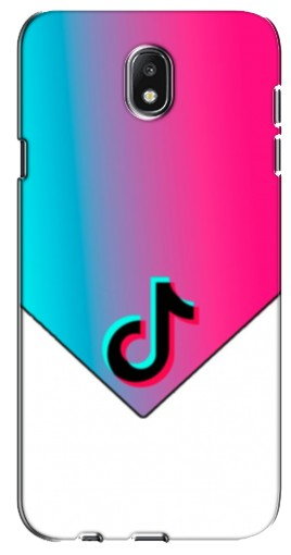 Чехол с печатью «Tiktok Logo»  для Samsung Galaxy J7 2017 (J730F европейская версия)