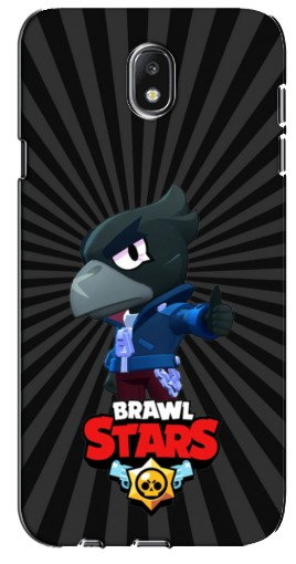 Силиконовый чехол с изображением «Crow Brawl Stars» для Samsung Galaxy J5 2017, (J530F европейская в