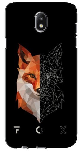 Чехол с печатью «Fox»  для Samsung Galaxy J5 2017, (J530F европейская версия)