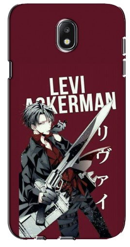 Чехол с печатью «levi Ackerman»  для Samsung Galaxy J5 2017, (J530F европейская версия)