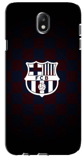 Силиконовый чехол с изображением «Лого FCB» для Samsung Galaxy J5 2017, (J530F европейская версия)