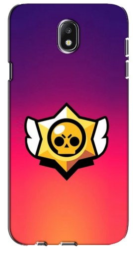 Чехол с принтом «Логотип Brawl Stars» для Samsung Galaxy J5 2017, (J530F европейская версия)