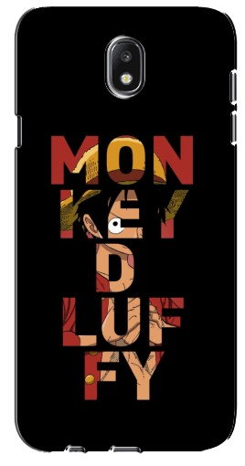 Чехол с картинкой «Monky d Luffy» для Samsung Galaxy J5 2017, (J530F европейская версия)