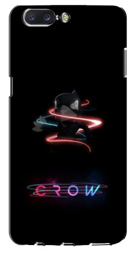 Силиконовый чехол с изображением «Brawl Crow» для OnePlus 5