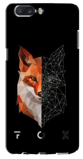 Чехол с принтом «Fox» для OnePlus 5