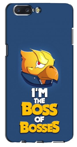 Силиконовый чехол с изображением «Gold Boss» для OnePlus 5