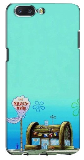 Силиконовый чехол с изображением «Krusty Krab» для OnePlus 5