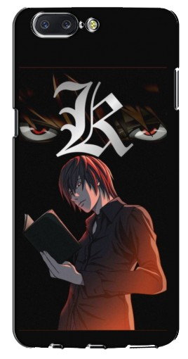 Чехол с печатью «Лайт Ягами Death Note»  для OnePlus 5