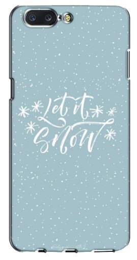 Чехол с принтом «Let it Snow» для OnePlus 5