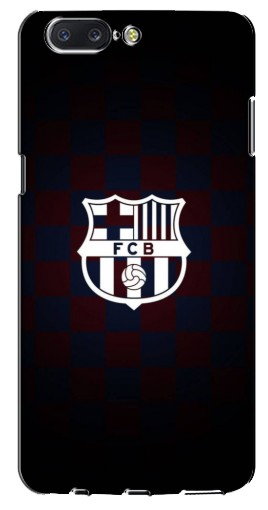 Чехол с картинкой «Лого FCB» для OnePlus 5