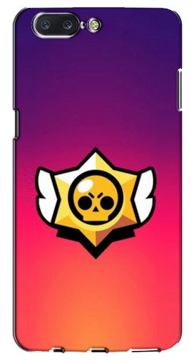 Силиконовый чехол с изображением «Логотип Brawl Stars» для OnePlus 5