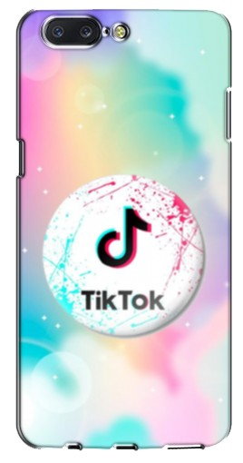 Силиконовый чехол с изображением «TikTok принт» для OnePlus 5