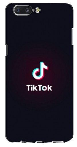 Чехол с принтом «TikTok темный» для OnePlus 5