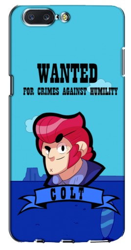 Чехол с печатью «WANTED COLT»  для OnePlus 5