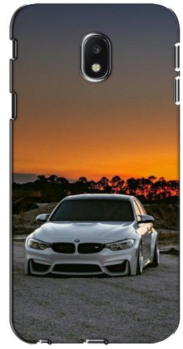 Чехол с печатью «BMW белая»  для Samsung Galaxy J3 2017 (J330FN европейская версия)