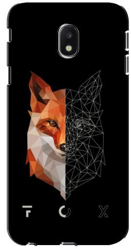 Чехол с печатью «Fox»  для Samsung Galaxy J3 2017 (J330FN европейская версия)