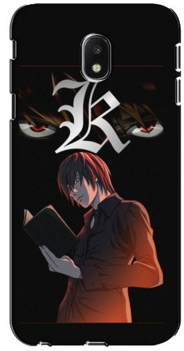 Чехол с печатью «Лайт Ягами Death Note»  для Samsung Galaxy J3 2017 (J330FN европейская версия)