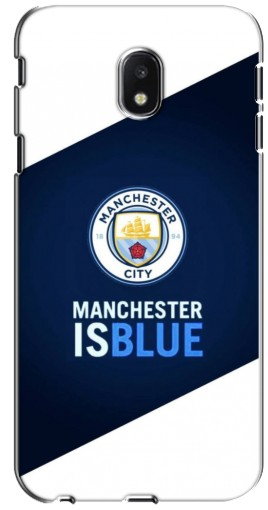 Чехол с принтом «Manchester is Blue» для Samsung Galaxy J3 2017 (J330FN европейская версия)