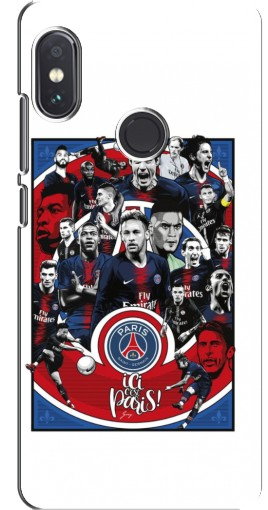 Чехол с печатью «Команда PSG»  для Xiaomi Redmi Note 5