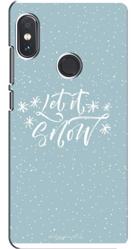 Чехол с печатью «Let it Snow»  для Xiaomi Redmi Note 5