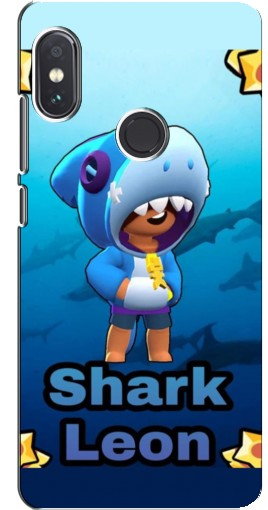 Силиконовый чехол с изображением «Shark Leon» для Xiaomi Redmi Note 5