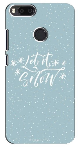 Чехол с принтом «Let it Snow» для Xiaomi Mi A1/ Mi 5X