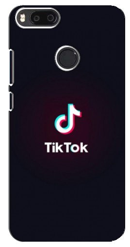 Силиконовый чехол с изображением «TikTok темный» для Xiaomi Mi A1/ Mi 5X