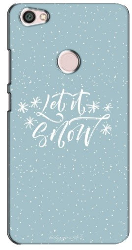 Силиконовый чехол с изображением «Let it Snow» для Xiaomi Redmi Note 5A Prime