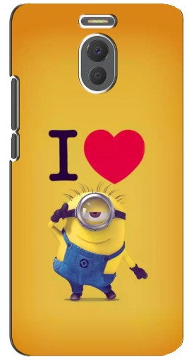 Силиконовый чехол с изображением «I Love Minion» для Meizu M6 Note