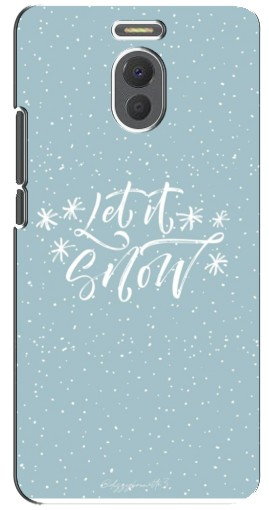 Чехол с печатью «Let it Snow»  для Meizu M6 Note