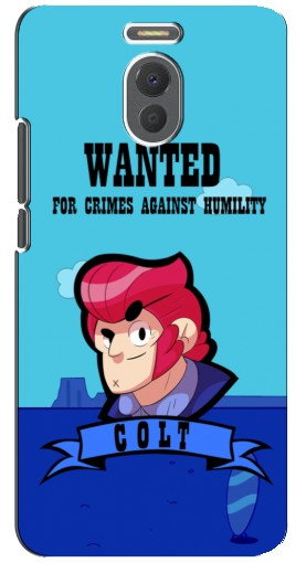 Чехол с печатью «WANTED COLT»  для Meizu M6 Note