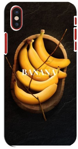 Чехол с картинкой «Banana» для iPhone X