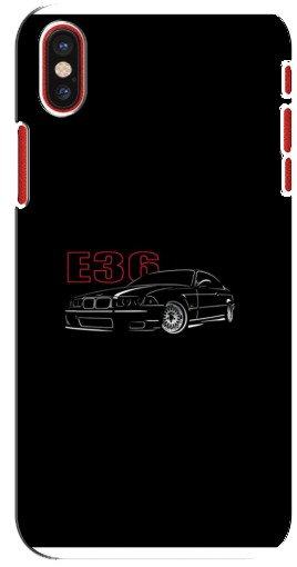 Чехол с картинкой «BMW E36» для iPhone X