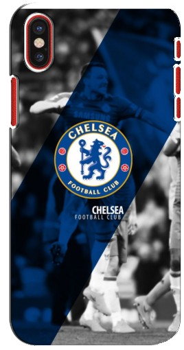 Чехол с печатью «Club Chelsea»  для iPhone X