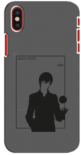 Чехол с принтом «Death Note Кира» для iPhone X