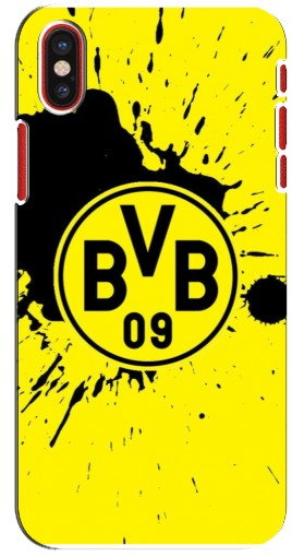 Чехол с картинкой «Красочный лого BVB» для iPhone X