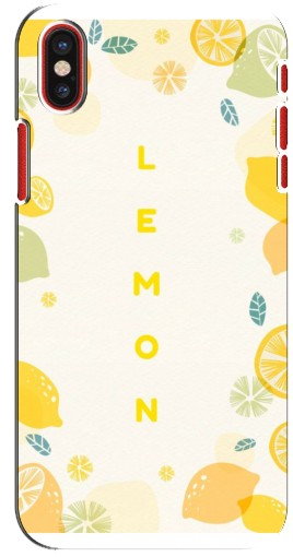 Силиконовый чехол с изображением «Lemon» для iPhone X