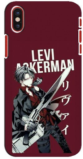 Чехол с печатью «levi Ackerman»  для iPhone X