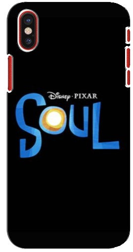 Силиконовый чехол с изображением «Soul» для iPhone X