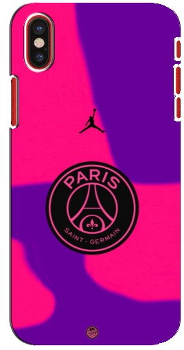 Чехол с принтом «Яркий лого PSG» для iPhone X