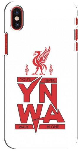 Чехол с печатью «YNWA»  для iPhone X