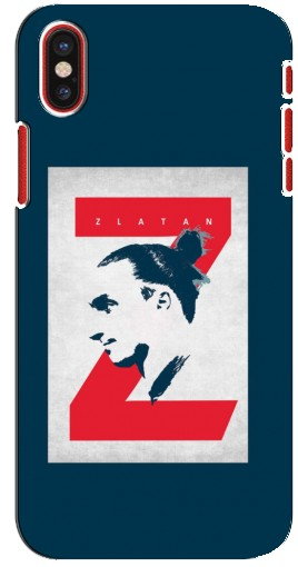 Чехол с печатью «Zlatan»  для iPhone X