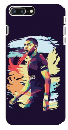 Силиконовый чехол с изображением «ART Mbappe» для iPhone 8 Plus