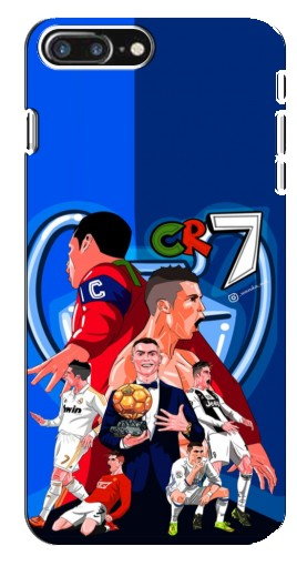 Силиконовый чехол с изображением «CR7» для iPhone 8 Plus