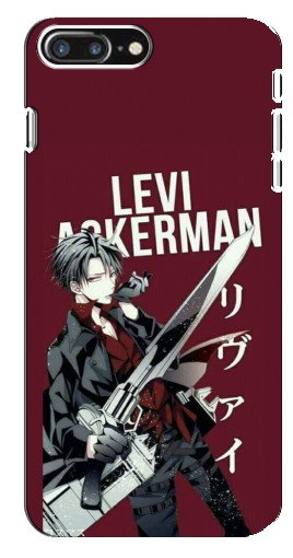 Чехол с картинкой «levi Ackerman» для iPhone 8 Plus