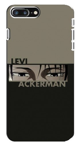 Силиконовый чехол с изображением «Levi Anime» для iPhone 8 Plus